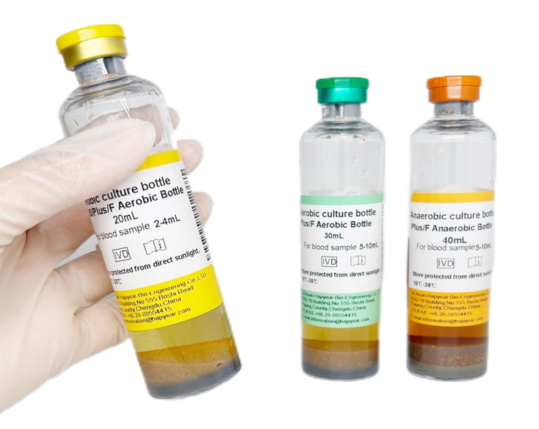 Blood culture bottle-manual