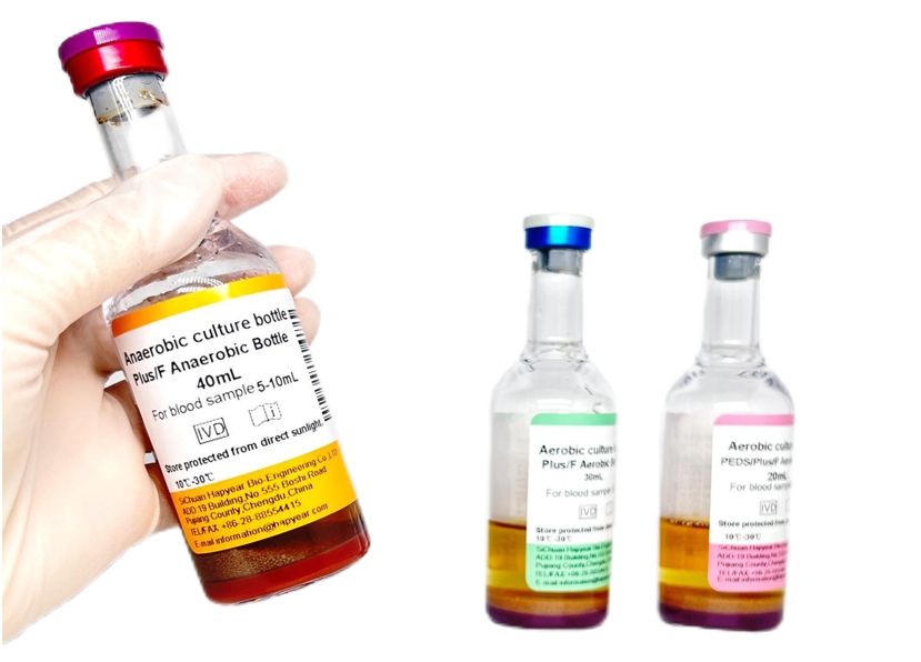 Blood culture bottle-manual